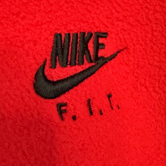 Vintage 90s Nike Golf Red Fleece Vest Men’s XL Payless Celebrity Classic - Picture 5 of 7